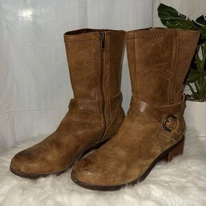 UGG Lula Mae Leather Boots